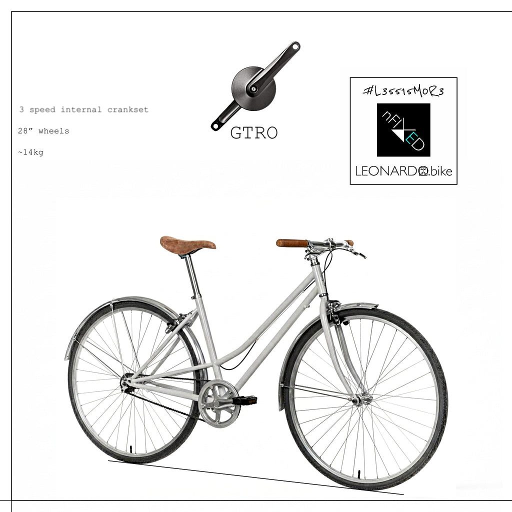 "3.SPEED-CLARA” GTRO INTERNAL-GEARBOX BIKE NFIXED.COM  #L35515M0R3