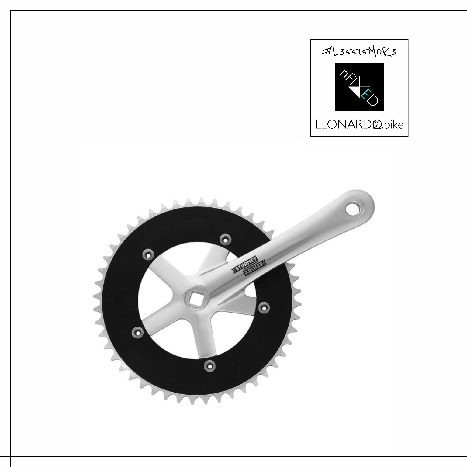 STURMEY ARCHER SINGLE-SPEED CRANKSET