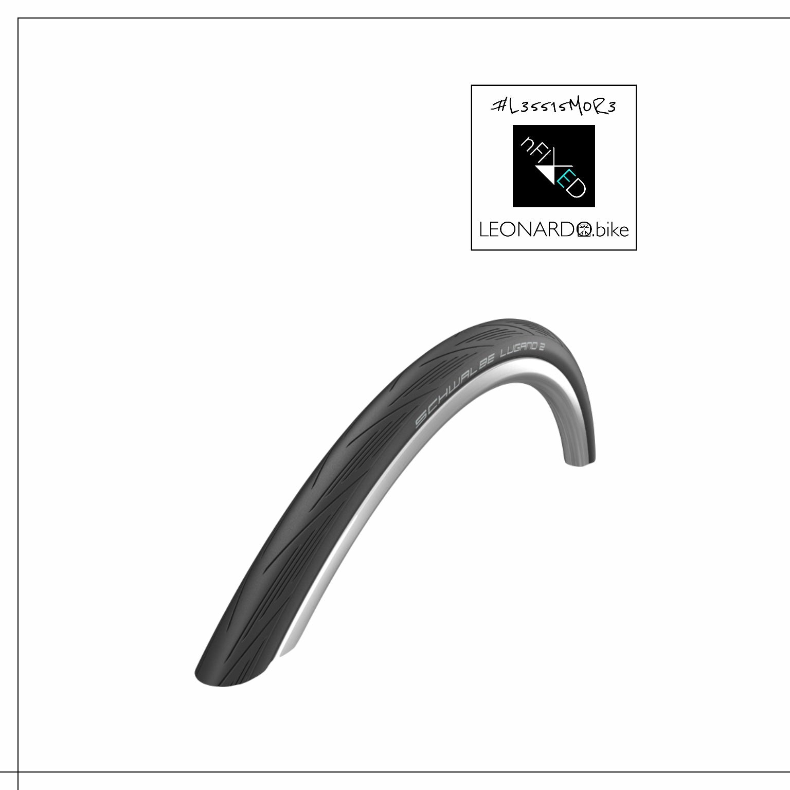 6X SCHWALBE LUGANO II ROAD/RACE TYRE