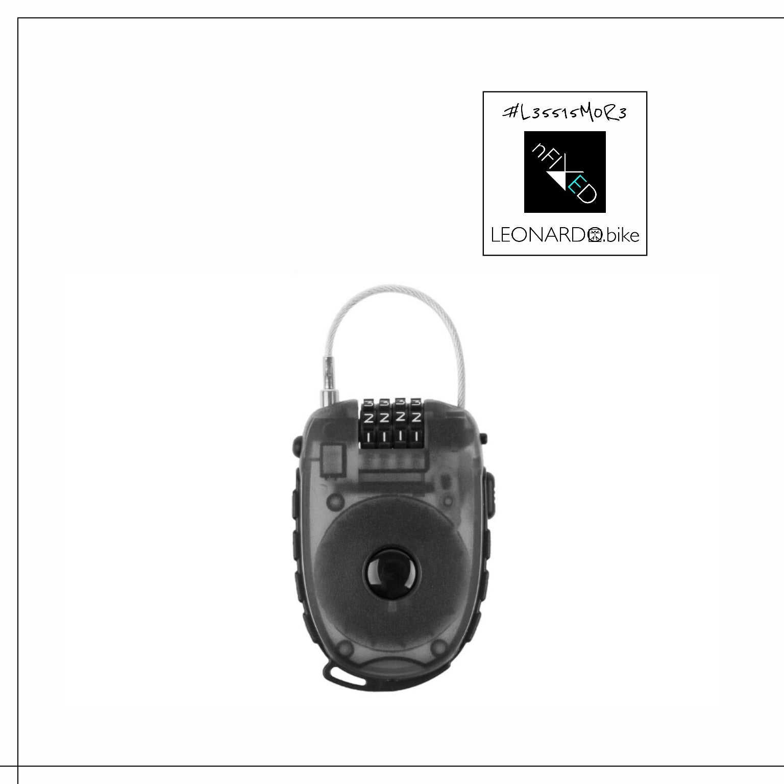 BICYCLE LOCK NFIXED.COM  #L35515M0R3