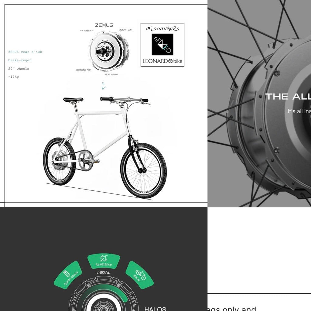 GEN3-ZEHUS "E-MINI.VELO” BIKE