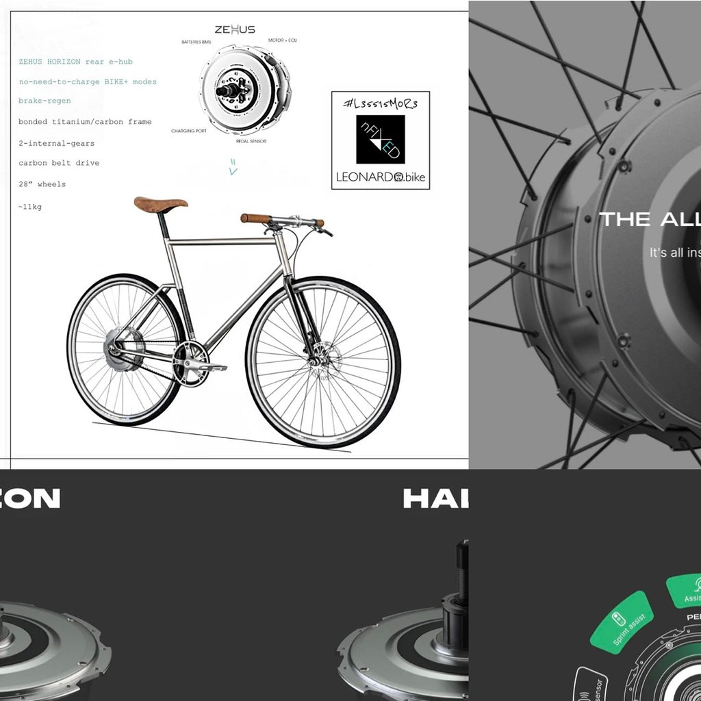 GEN3-ZEHUS/HORIZON "E-SPECIA(LEO)" BELT-DRIVE CARBON/TITANIUM BIKE