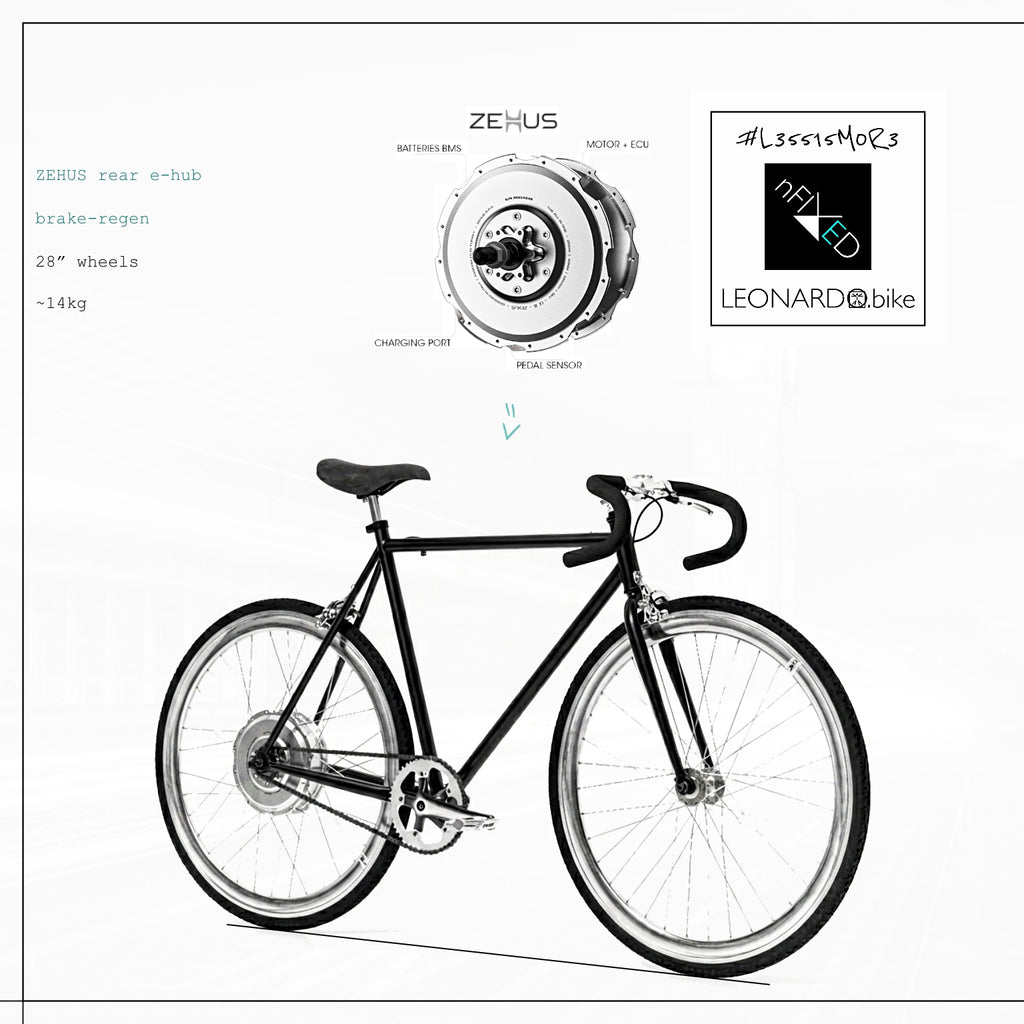 GEN3.ZEHUS "E-NERA" BIKE/E-BIKE NFIXED.COM  #L35515M0R3