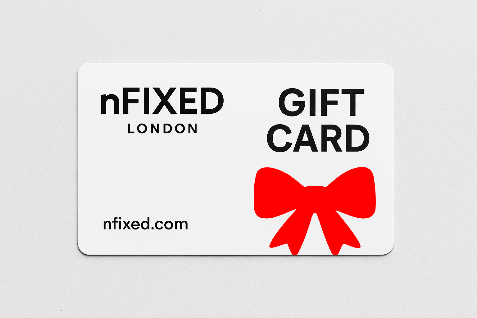 GIFT CARD NFIXED.COM  #L35515M0R3