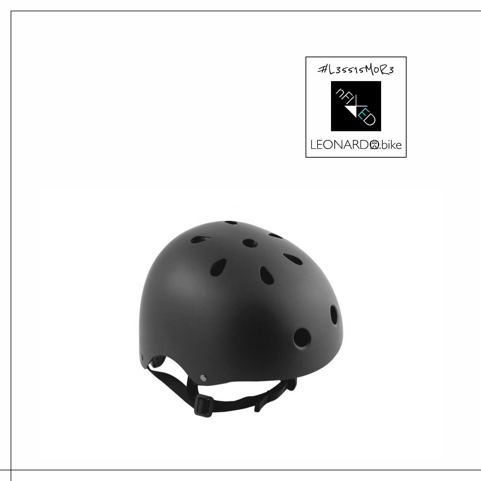 Helmet Bomber Bmx Matt Black - Bike