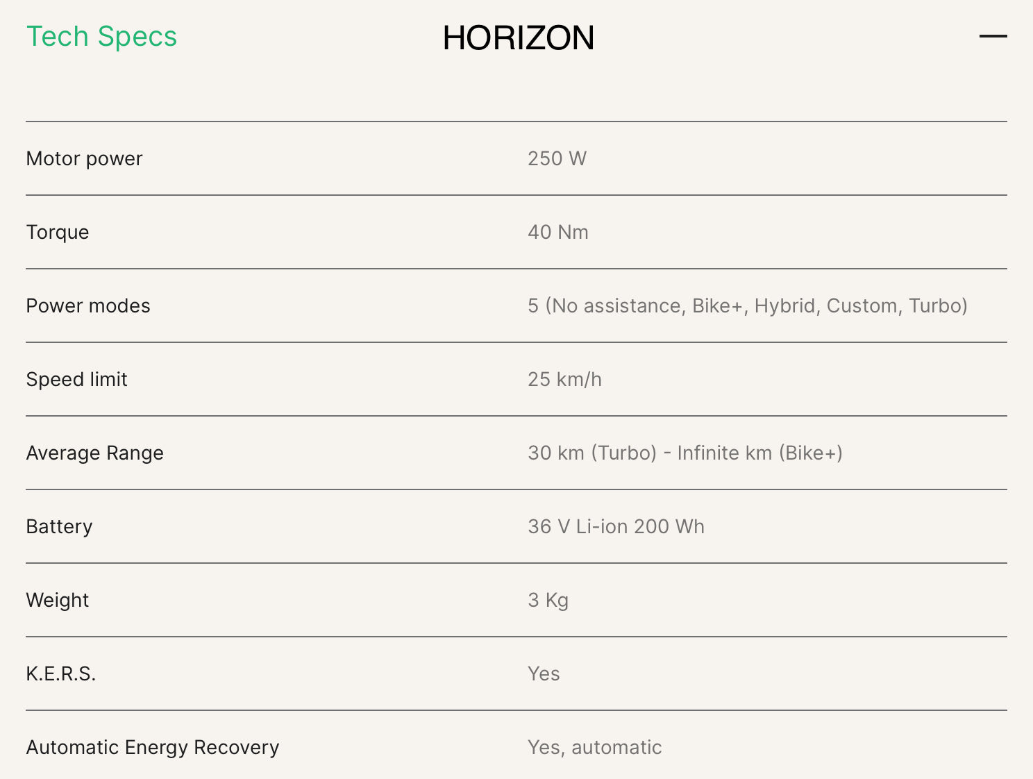 NFIXED.COM ZEHUS HORIZON SPECS