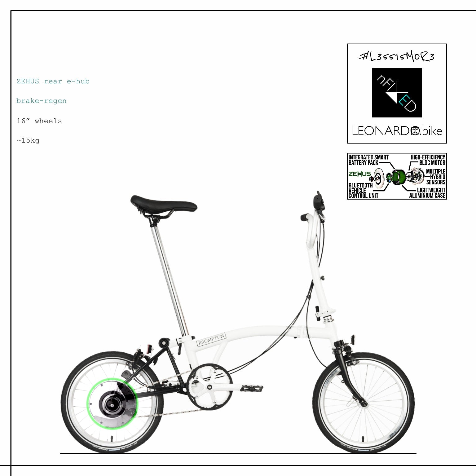 GEN3.ZEHUS BROMPTON SMART E:BIKE