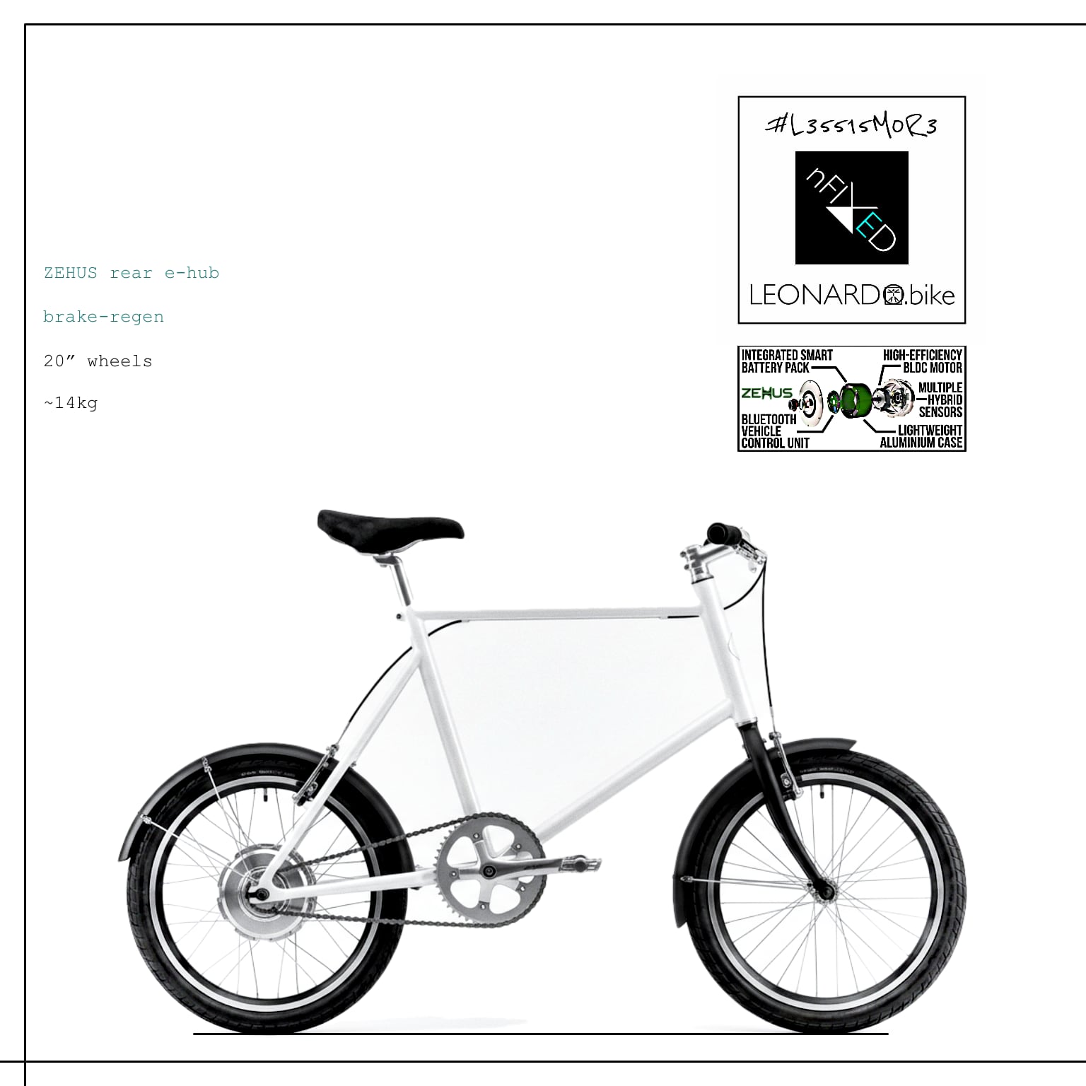 E:MINI.VELO GEN3.ZEHUS 1/2SPD SMART E:BIKE