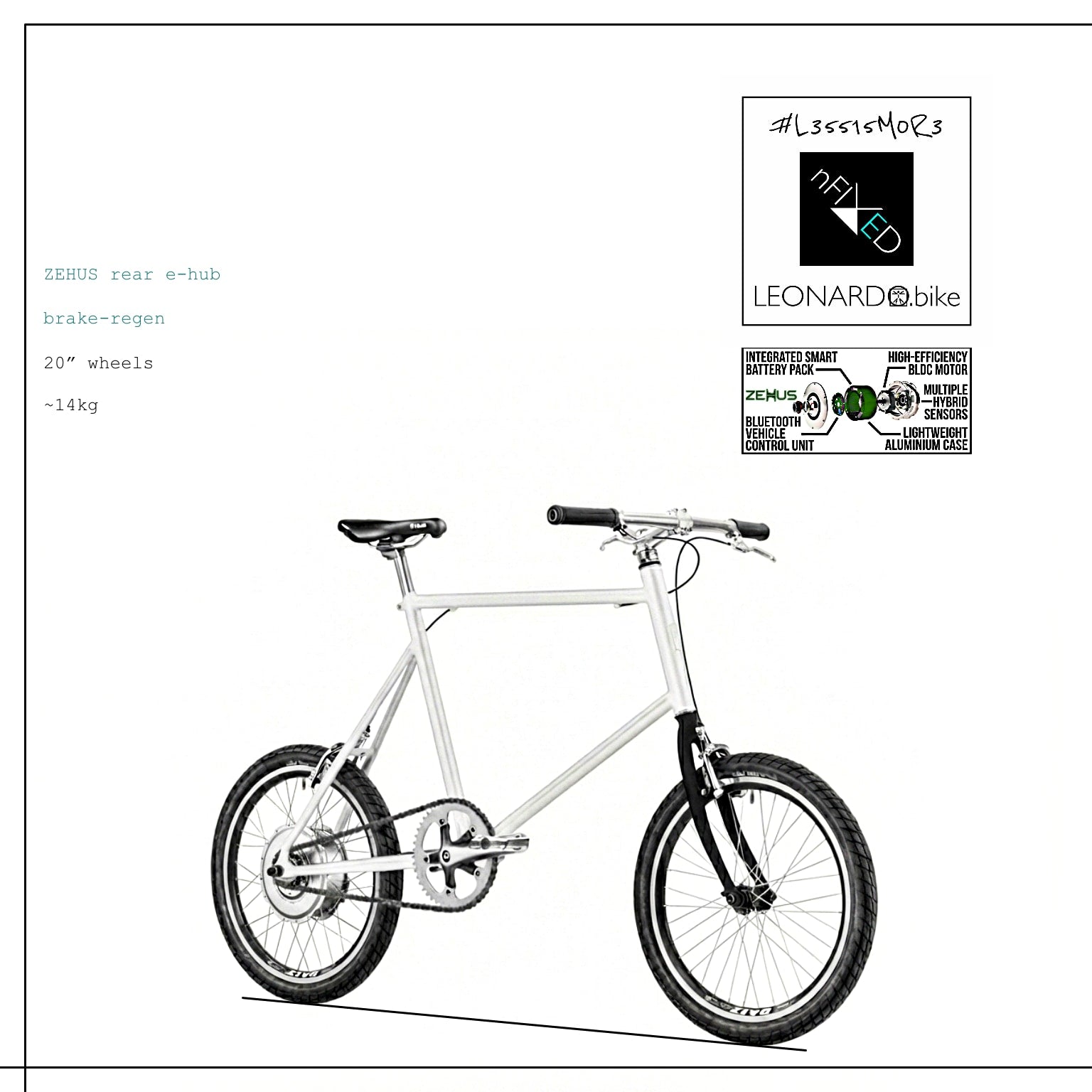 E:MINI.VELO GEN3.ZEHUS 2IN1 SMART E:BIKE