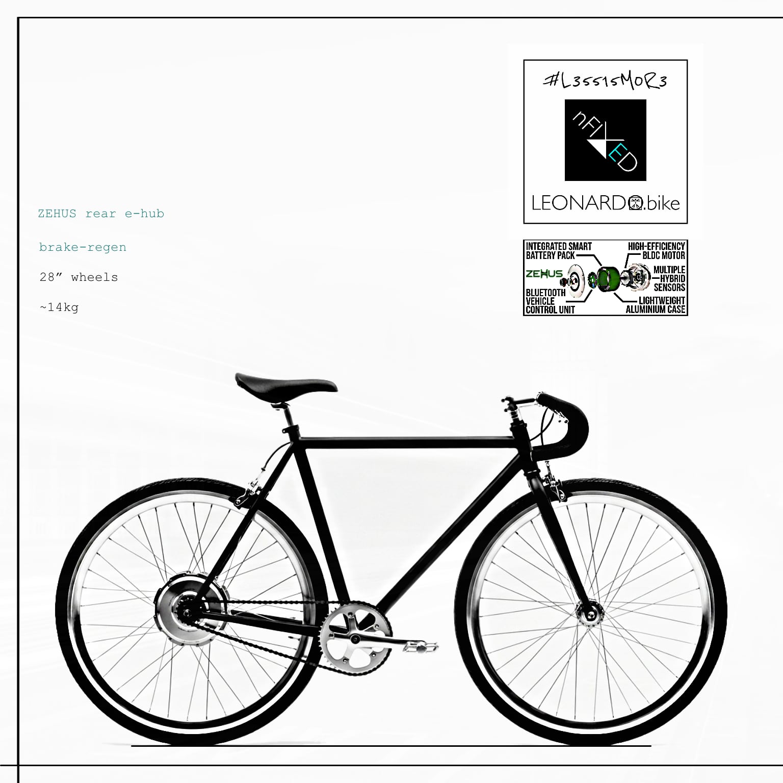 E:NERA GEN3.ZEHUS 1/2SPD SMART E:BIKE
