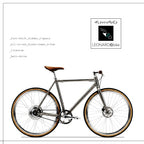 LEONARDO 2-speed E:LEONARDO GEN3 ZEHUS smart electric bicycle with titanium frame