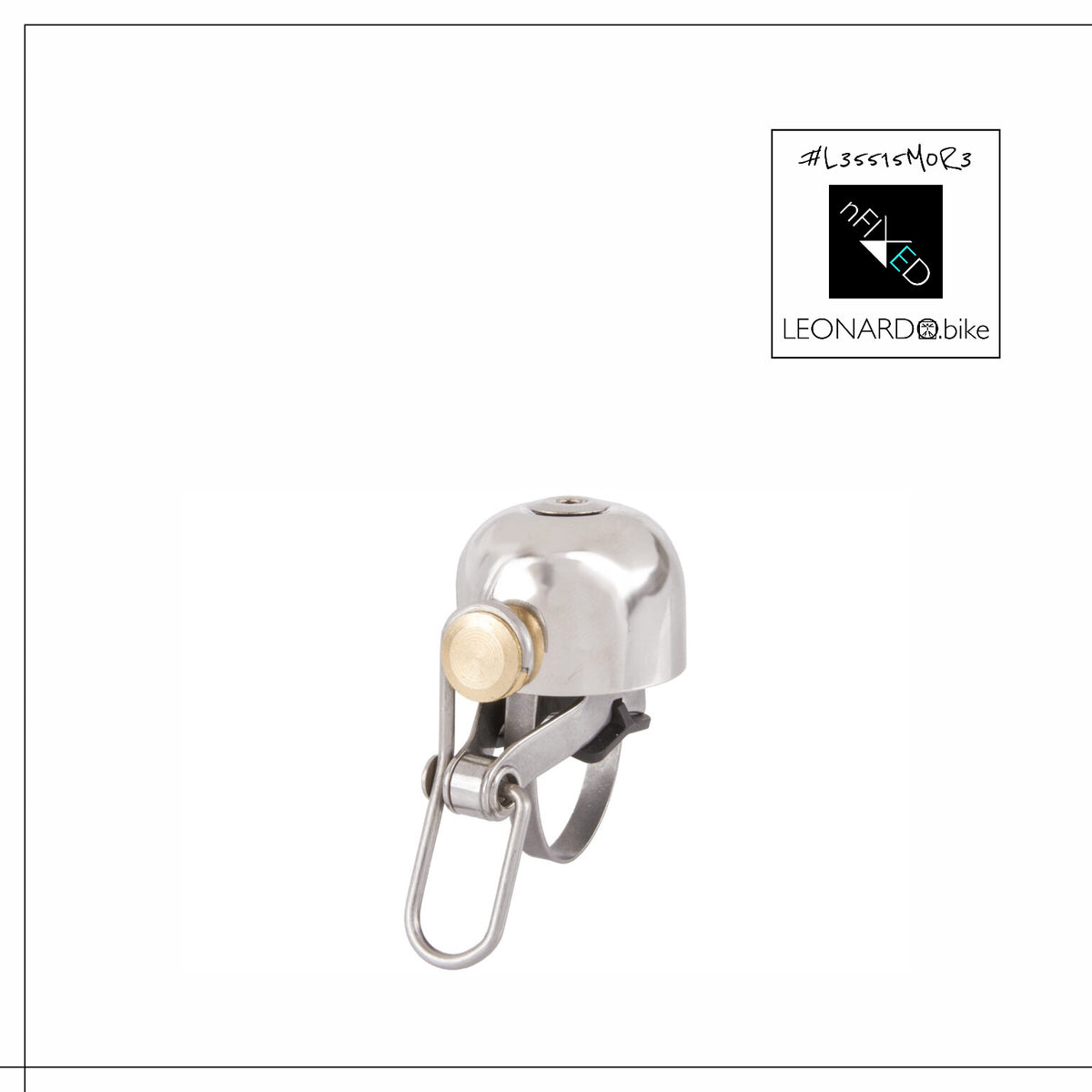 LEONARDO mini metal bicycle bell