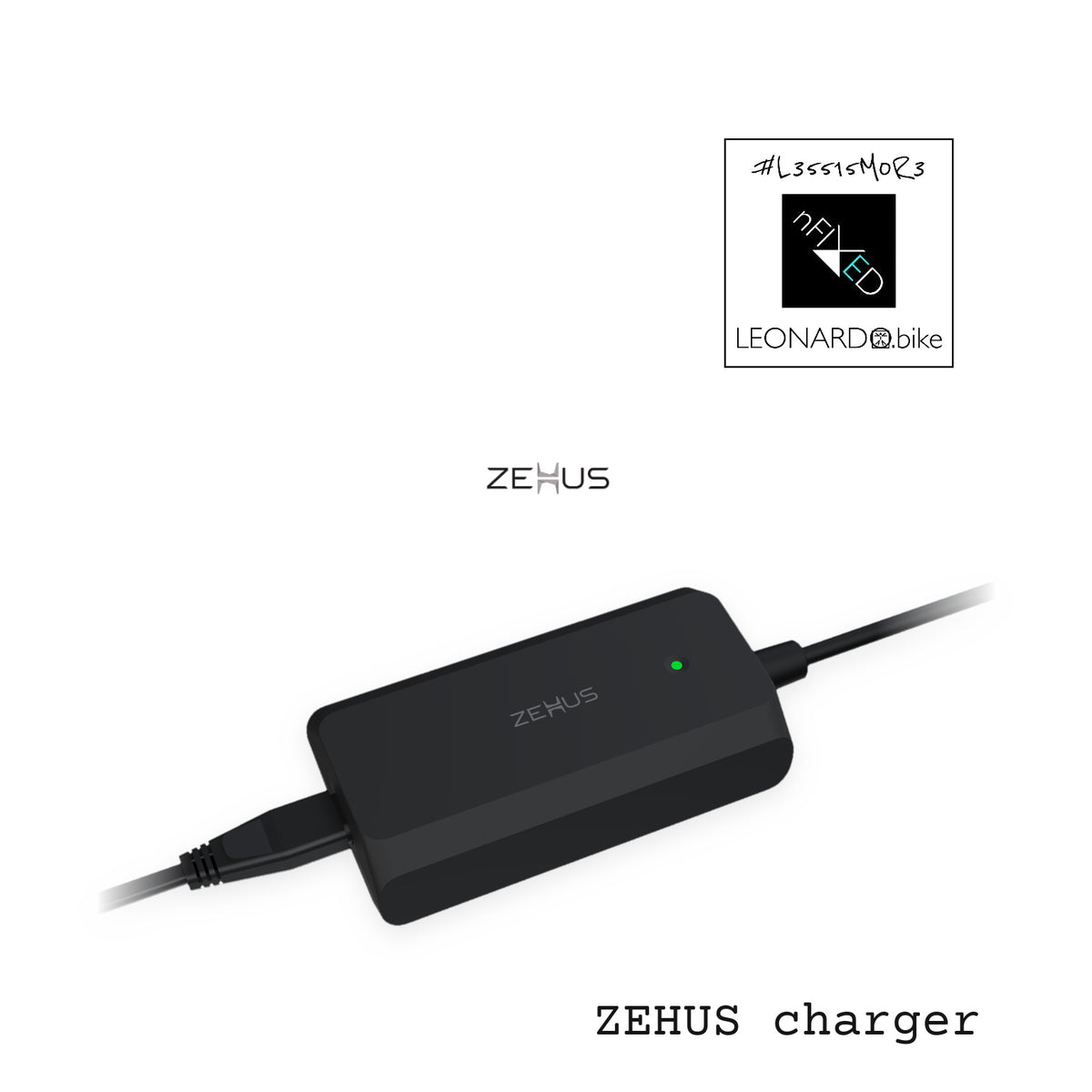 Zehus Gen3 charger with green LED