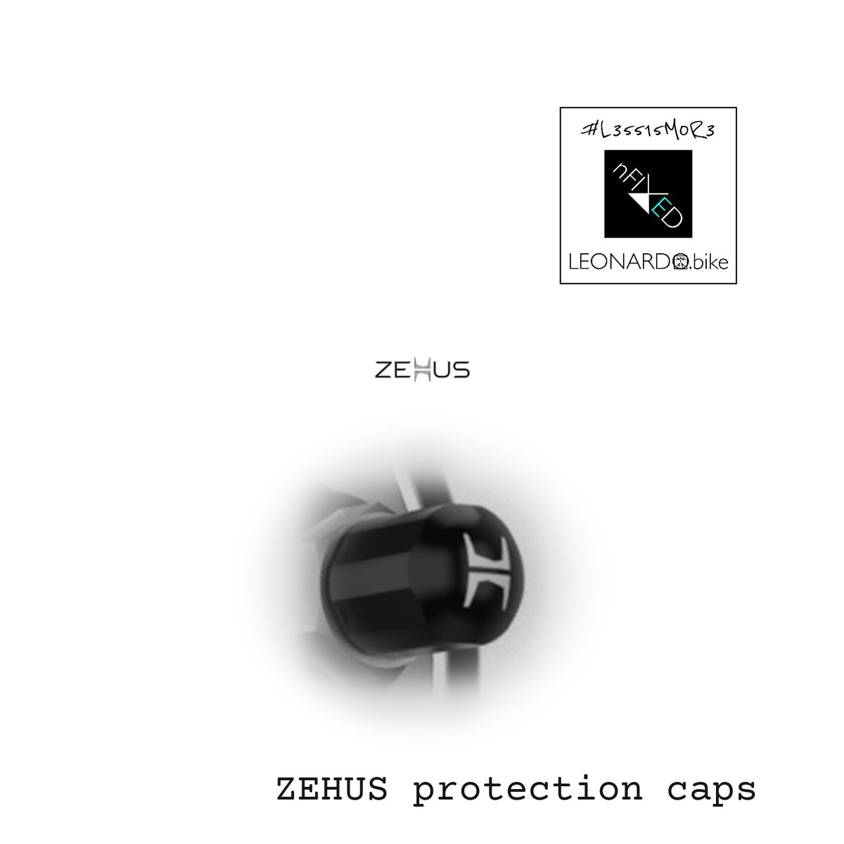 Zehus protection cap on the hub shaft nut